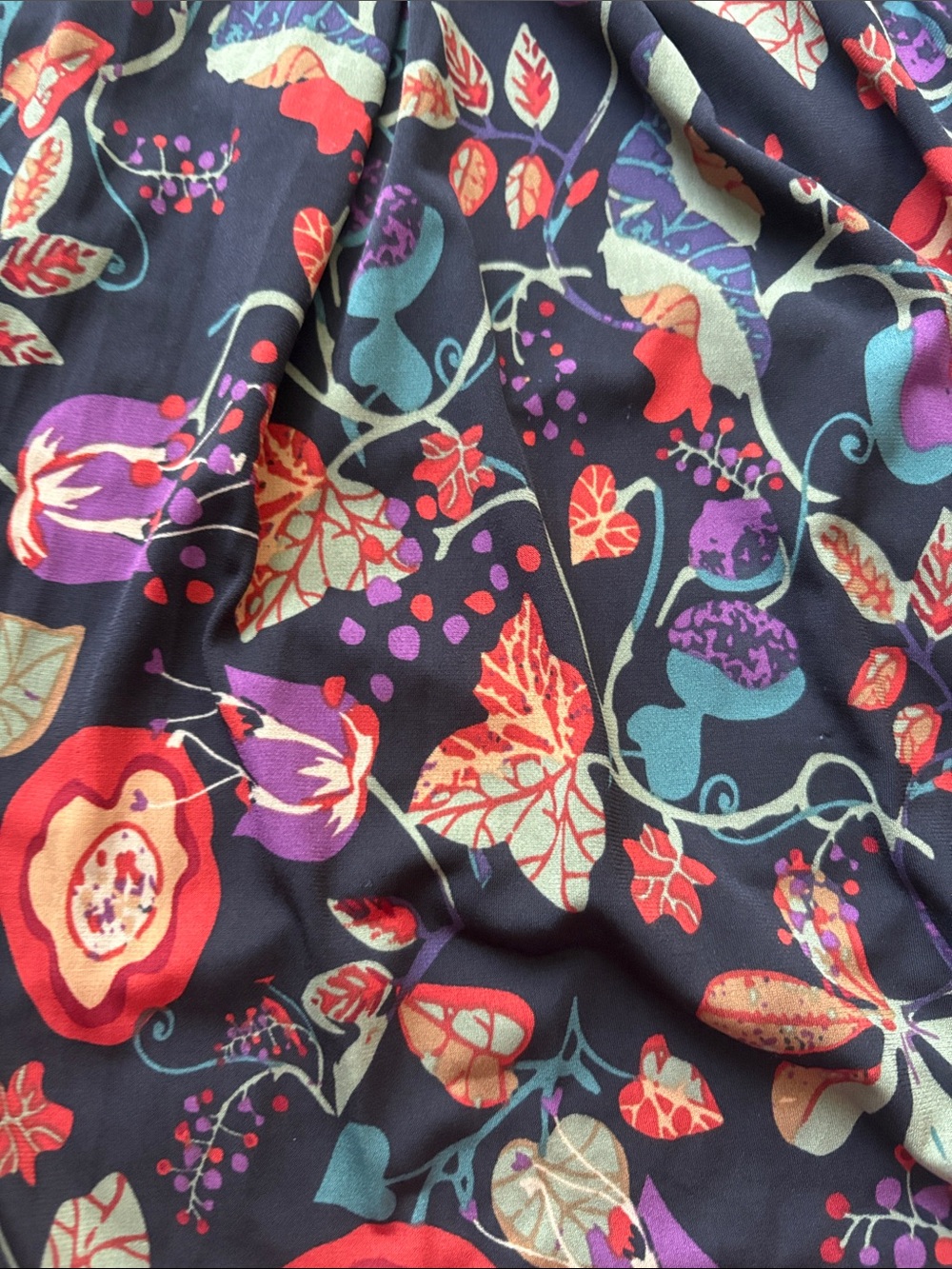 Lularoe Midi Floral Skirt Size S - Picture 8 of 11